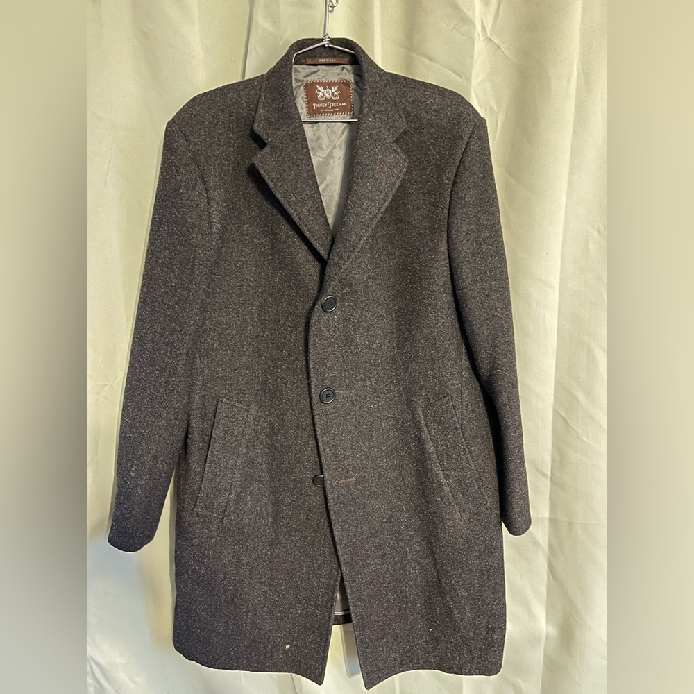 Hickey Freeman Wool trench
